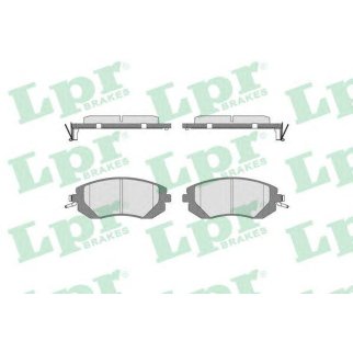 Колодки тормозные передние к-кт Lpr 05P1729 фото