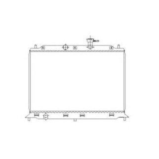 Радиатор основной NRF 53491 фото