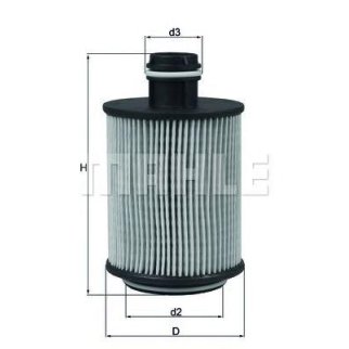 Фильтр масляный MAHLE OX 559 D фото