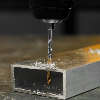 Сверло спиральное по металлу 4 x 75мм, Р6М5, Golden Tip // Denzel фото 10