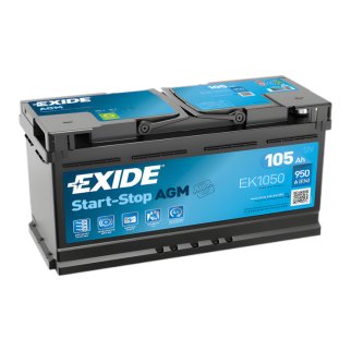 Аккумуляторная батарея EXIDE EK1050 фото