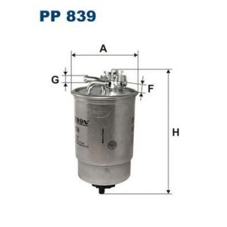 Фильтр топливный FILTRON PP 839 фото
