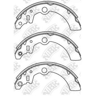 Колодки барабанные к-кт NiBK FN9959 фото