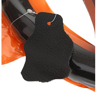 Оплетка на руль AP-265 кожаная черная M фото