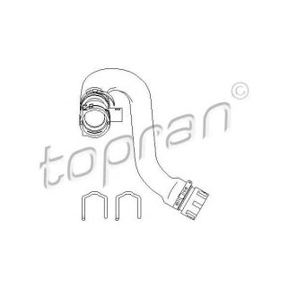 Шланг системы охлаждения topran 501563586 фото