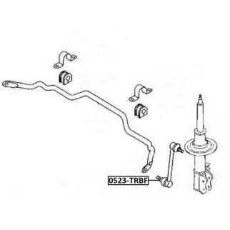 Стойка переднего стабилизатора ASVA 0523-TRBF фото