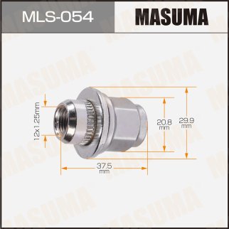 Гайка колеса Masuma MLS-054 фото