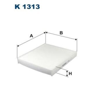 Фильтр салона FILTRON K 1313 фото