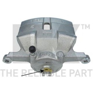 Суппорт тормозной передний левый (однопоршневой) / NISSAN Qashqai,X-Trail 07~ фото