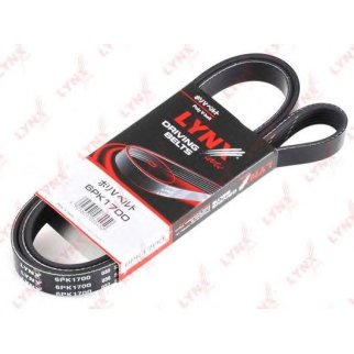 Ремень ручейковый LYNXauto 6PK1700 фото