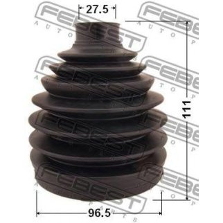 Пыльник ШРУСа наружного пер FEBEST 0217P-071 фото