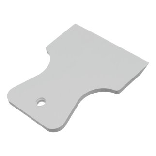 Набор шпателей 40-60-80мм белая резина 3шт СИБРТЕХ фото 3