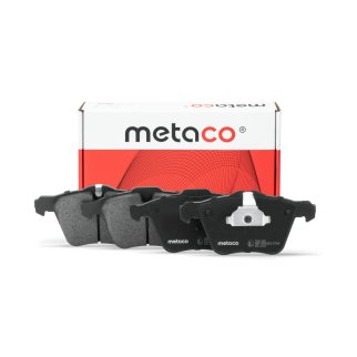 Колодки тормозные передние к-кт metaco 3000-382 фото