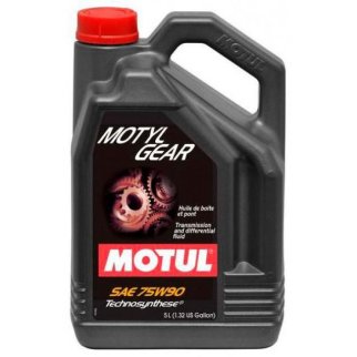 Трансмиссионное масло MotylGear 75W90 (5л) 109057 фото