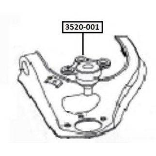 Опора шаровая ASVA 3520-001 фото