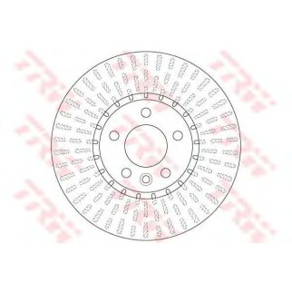 Диск тормозной передний вентилируемый TRW DF6499S фото