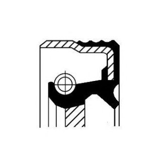 010 203 04C_сальник! 19,05х33,33х8 MB W124/W126/W201/W202 2.0-5.0 85> фото