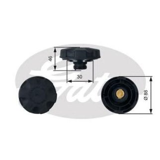 Крышка расширительного бачка GATES RC248 фото