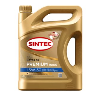 Масло моторное SINTEC PREMIUM 9000 5W30 C3 синт. 4л фото