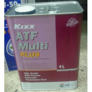 Масло трансмиссионное KIXX ATF Multi Plus синт. 4л фото