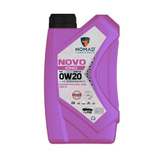 Масло моторное NOMAD LUBRICANTS NOVO iono 0W-20 синтетическое 1 л 6290360901732 фото