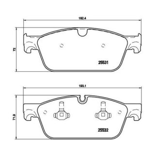 Колодки тормозные передние к-кт TRIALLI PF 4290 фото 4