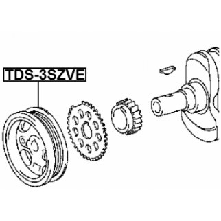 Шкив коленвала 3szve фото 2 Шкив коленвала 3szve фото 2