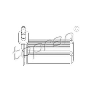 Радиатор отопителя topran 103147755 фото