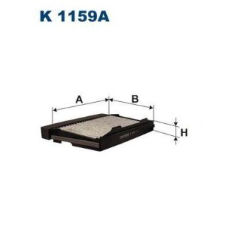 Фильтр салона FILTRON K 1159A фото