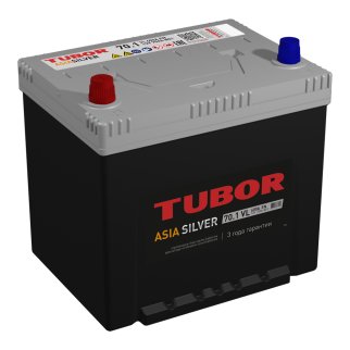 Аккумуляторная батарея TUBOR ASIA SILVER 6СТ 70 прям. 230х175х221 600A D23R фото