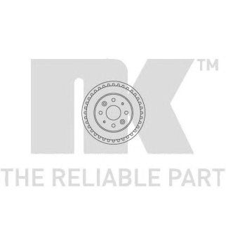 253502NK_барабан тормозной задний! KIA Cerato I 01>/Spectra I 04>/Sephia I 95> фото