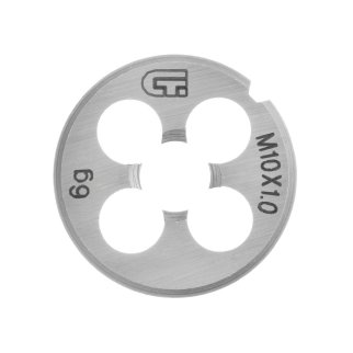 СИБРТЕХ 77024 Плашка круглая метрическая М10x1,0мм фото 2