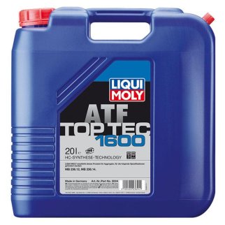 3694 LiquiMoly НС-синт. тр.масло д/АКПП Top Tec ATF 1600 (20л) фото