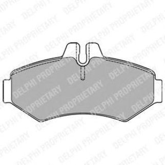 Колодки тормозные к-кт DELPHI LP1437 фото