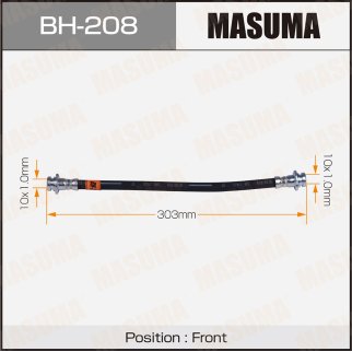 Шланг тормозной передний NISSAN CUBE MASUMA BH-208 фото