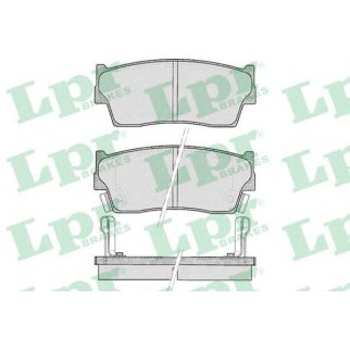 Колодки тормозные передние к-кт Lpr 05P342 фото
