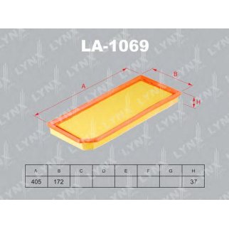 Фильтр воздушный LYNXauto LA-1069 фото