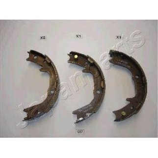 Колодки барабанные к-кт Japanparts GF-507AF фото