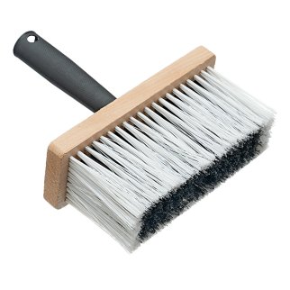 Кисть макловица, 170x70 мм, искусственная щетина, деревянный корпус, пластмассовая ручка MATRIX 84086 фото