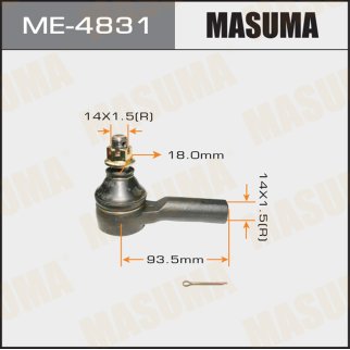 Наконечник рулевой Masuma ME-4831 фото