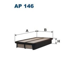 Фильтр воздушный FILTRON AP 146 фото