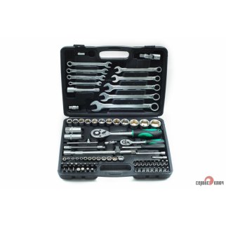 Набор инструмента пластиковый кейс 82пр.СЕРВИС КЛЮЧ фото