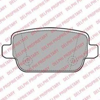 Колодки тормозные DELPHI _LP1969 фото