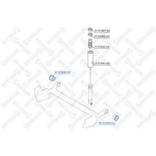 Сайлентблок Stellox 87-51039-SX фото