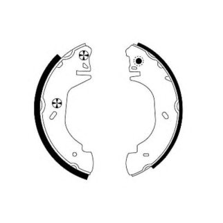 Колодки барабанные к-кт TEXTAR 91048500 фото