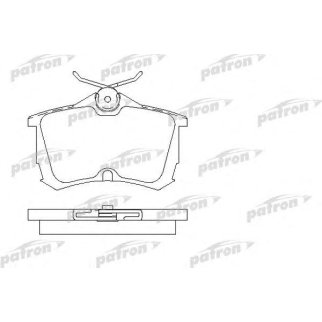 Колодки тормозные дисковые задн HONDA ACCORD VII 98-02, ACCORD VII Aerodeck 98-, ACCORD VII Hatchba фото