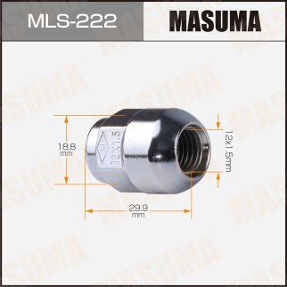 MLS-222_гайка колесная! M12x1.5 Honda фото