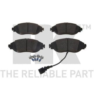 2247111NK_колодки дисковые передн.! с антискрип.пл. Seat Alhambra, VW Sharan 1.4/2.0TSi/2.0TDi 10> фото