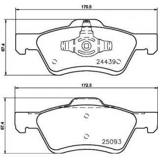 Колодки тормозные дисковые фото