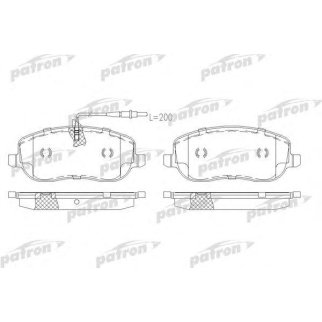 Колодки тормозные дисковые передн CITROEN: C8 02-, JUMPY 00-, JUMPY c бортовой платформой 00-, FIAT: SCUDO Combinato 99-, SCUDO фургон 96-, ULYSSE 02-, ULYSSE 00-02, LANCIA фото